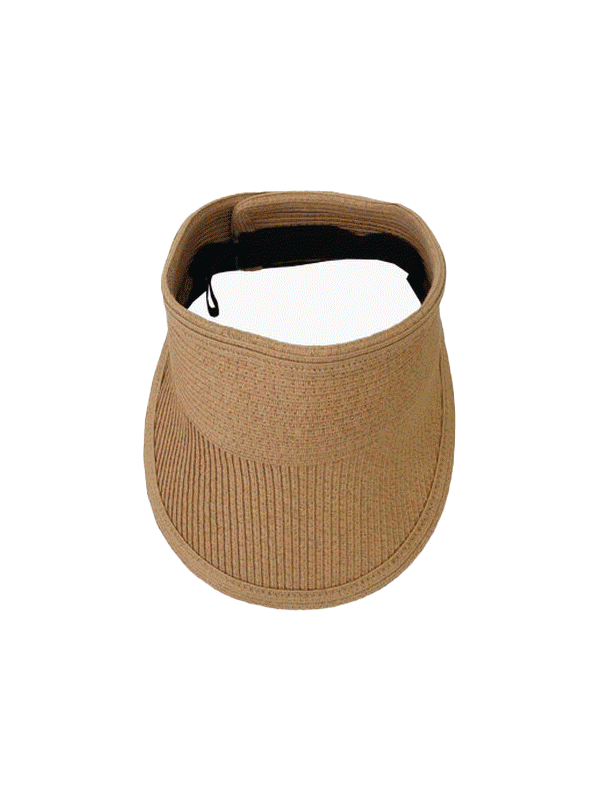 [🍉얼리썸머]씨리얼 여름 라탄 밀짚 썬캡 모자(2color)