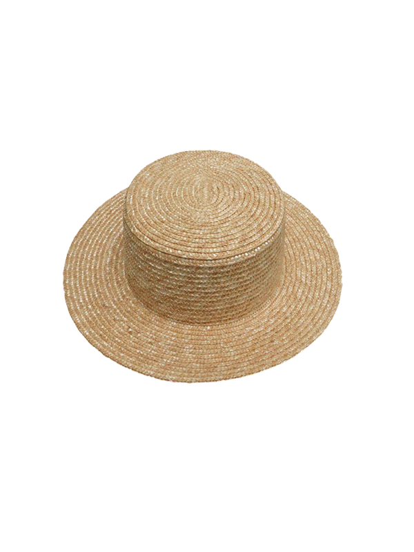 먼트 밀짚 여름 라탄 파나마 라피아햇 모자